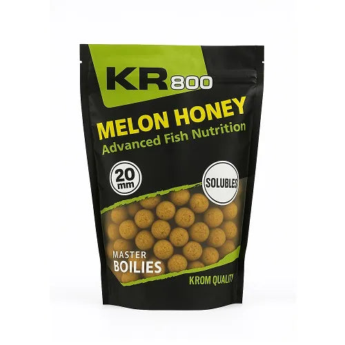 Boilies Solúvel Krom Quality KR800 Melon Honey 20mm 800G