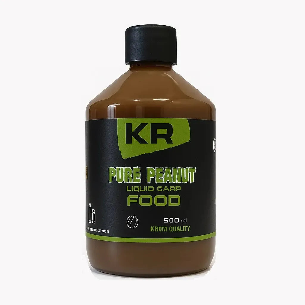 Líquido Krom Quality Amendoim Puro Carp Food 600ml