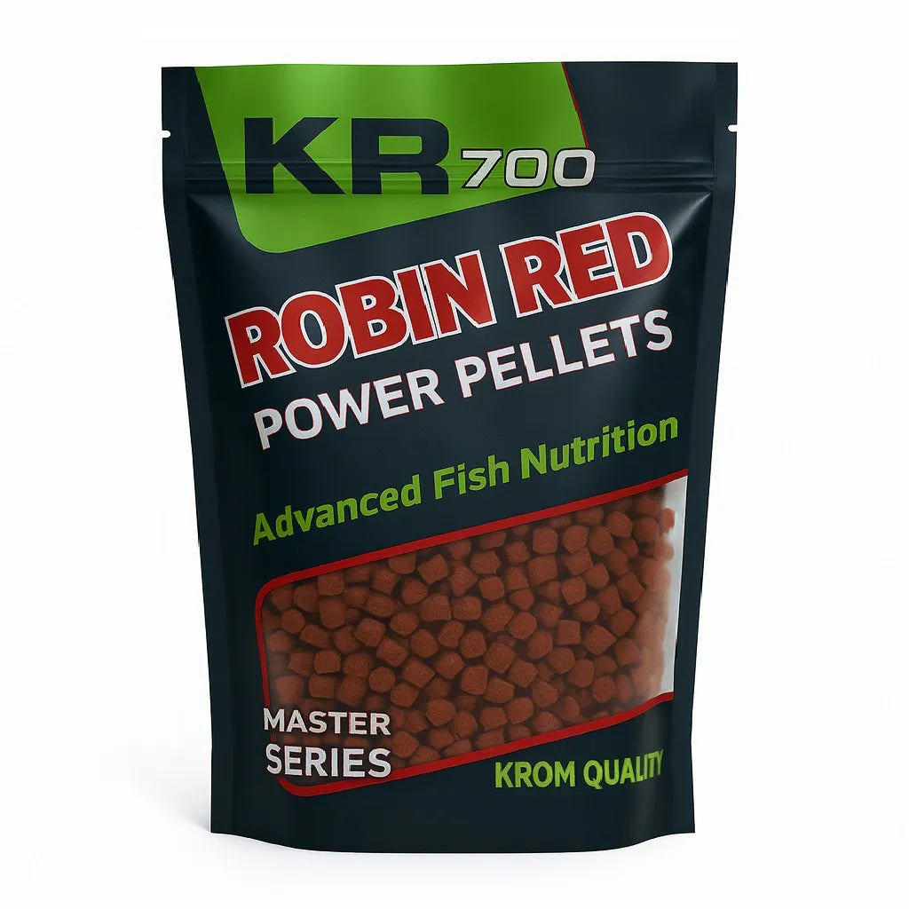 Pellets Krom Quality KR700 poder Robin Red 8MM 800G