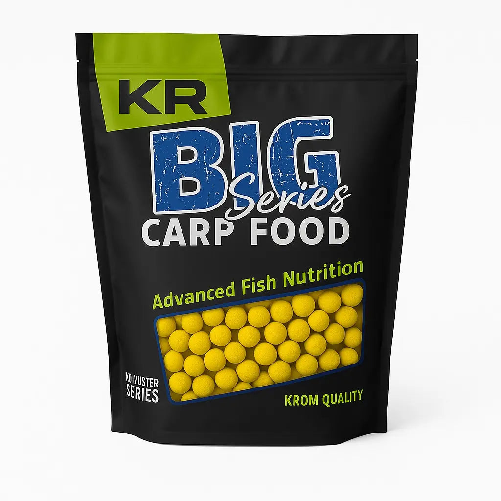 Boilies Solúvel Krom Quality KR400 Pineapple Max 16mm 2,5KG