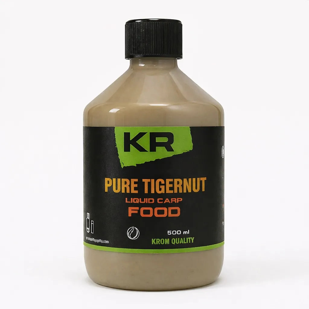 Líquido Krom Quality Noz Tigre Pura Carp Food 600ml