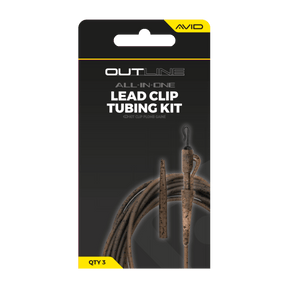 Kit Lead Clip Tubing Avid Carp Outline - Tienda Carpfishing