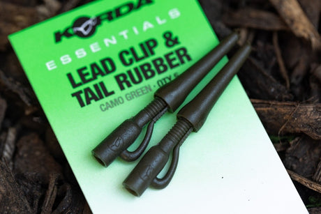 Lead Clip Tail Rubbers Korda Essentials - Tienda Carpfishing