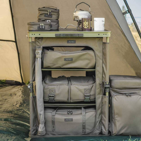 Mesa – Armario Avid Carp Quick Up Session - Tienda Carpfishing