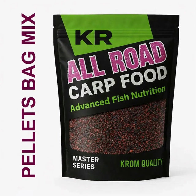 Mix Pellets Krom Quality All Road 800G - Tienda Carpfishing