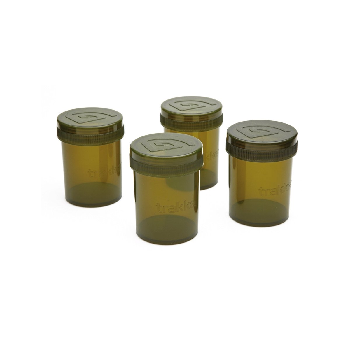 Pack de 4 botes para cebos Trakker - Tienda Carpfishing