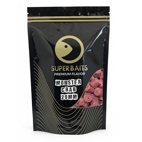 Pellets Superbaits Monster Crab 20 mm - Tienda Carpfishing