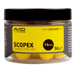 Pop ups Avid Carp Scopex 14 mm - Tienda Carpfishing