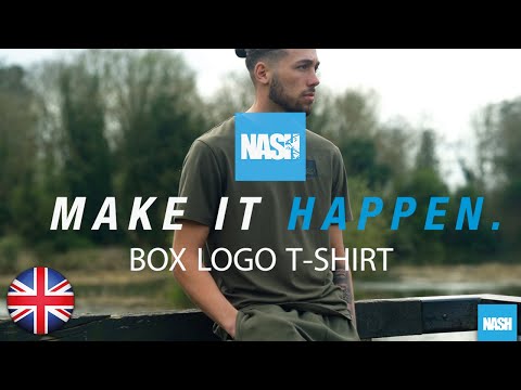 T-shirt Nash Logotipo da Box Preto