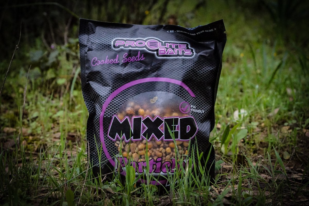 Semillas Pro Elite Baits Cooked Particles Mixed - Tienda Carpfishing