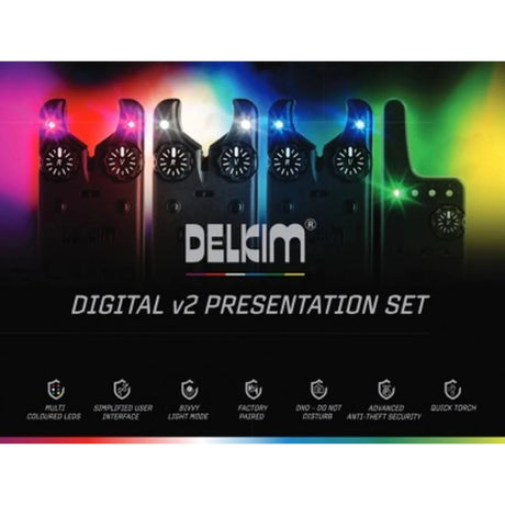 Set de alarmas 2+1 Delkim Digital v2 - Tienda Carpfishing