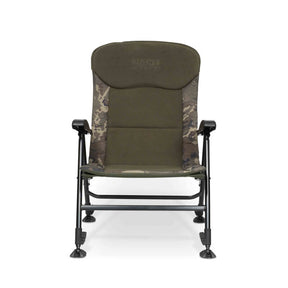 Silla Nash Bank Life Reclinable Camo - Tienda Carpfishing