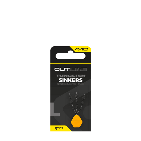Sinkers Tungsteno Avid Carp Outline L - Tienda Carpfishing