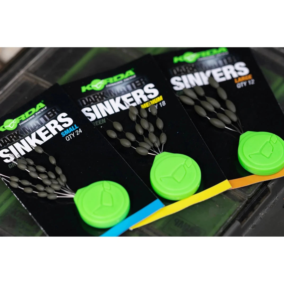 Sinkers Tungsteno Korda Verde - Tienda Carpfishing
