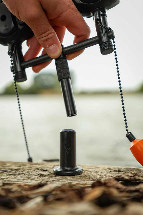 Soporte Fox para buzz bar con enganche rápido - Tienda Carpfishing