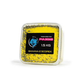 Stick Mix Any Water Pva Bomba Banana e Scopex - Tienda Carpfishing