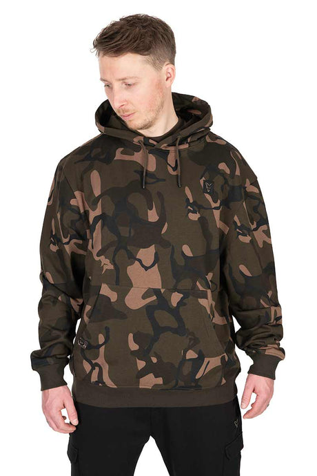 Sudadera Fox LW Camo con capucha - Tienda Carpfishing
