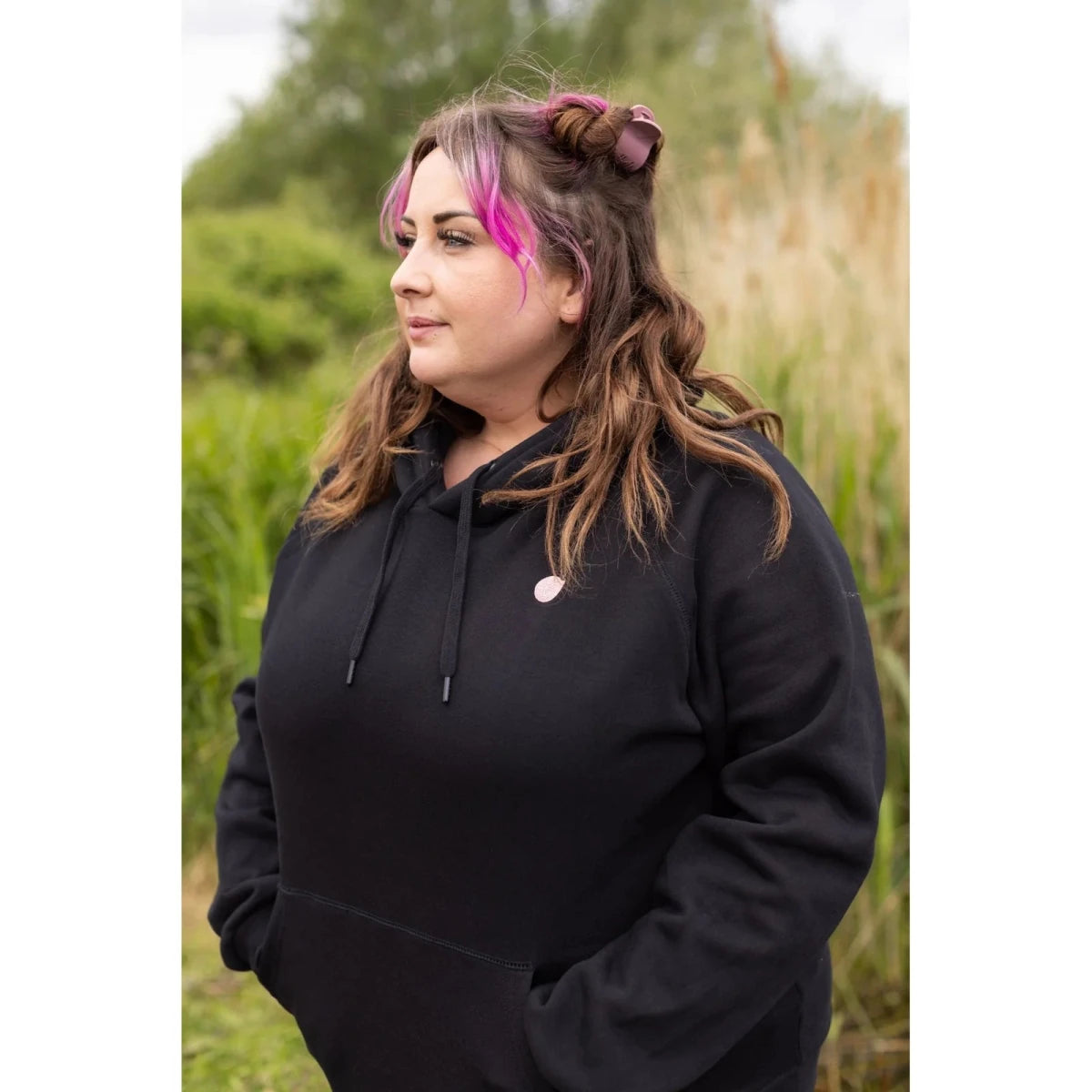 Sudadera Mujer Korda Kore Negra - Tienda Carpfishing