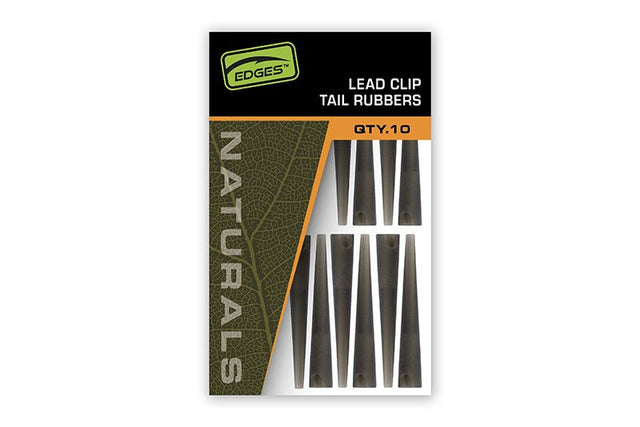 Tail Rubbers Fox Edges Naturals - Tienda Carpfishing