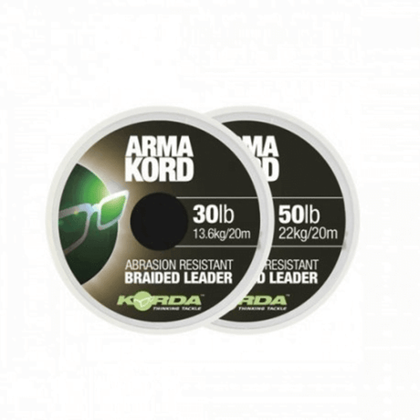 Trenzado Korda Arma Kord Marrón 20 m - Tienda Carpfishing