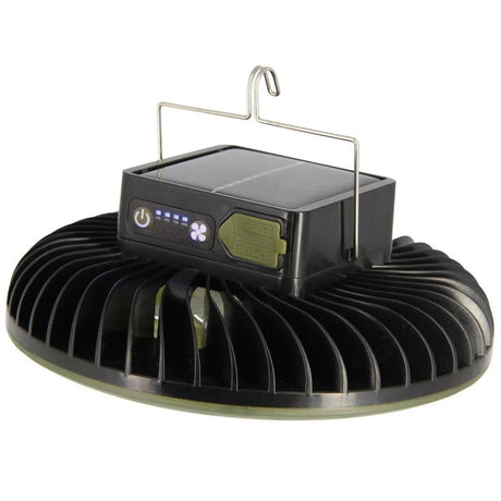 Ventilador NGT con luz para refugio - Tienda Carpfishing