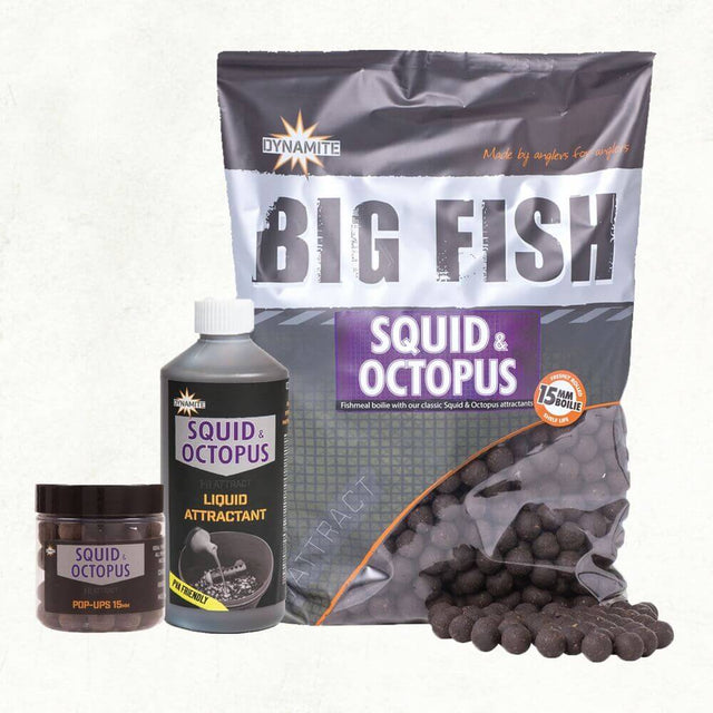 Boilies Dynamite Baits Squid Octopus 15 mm