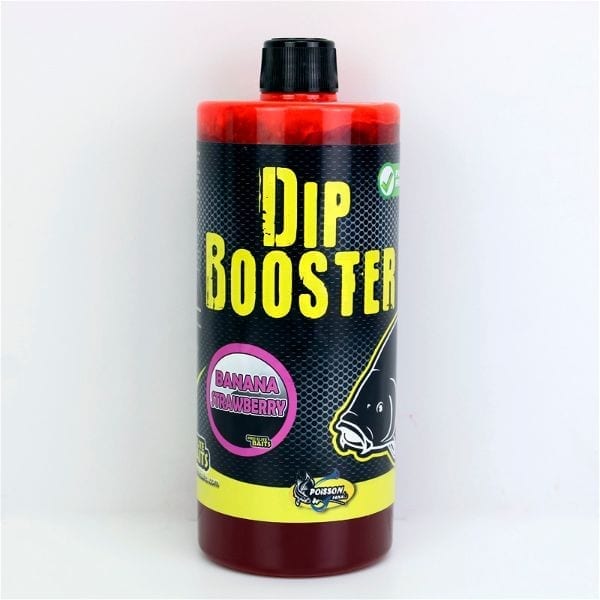 Dip Booster 1000 ml Banana Strawberry liquido poisson fenag