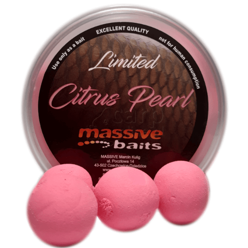 Pop ups Massive Baits Citrus Pearl