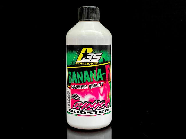 Remojo Booster Pink Peralbaits Banana Fresa 500 ml