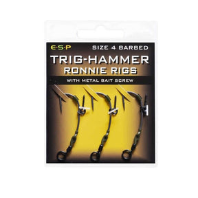 Anzuelos montados ESP Trig Hammer 4 - Tienda Carpfishing