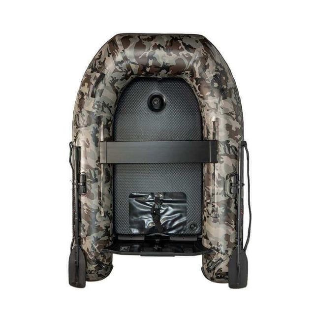 Barca Raptor 200 X - Wide Camo con suelo de aluminio - Tienda Carpfishing
