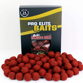 Boilies Pro Elite Baits Gold Robin Red 24 mm - Tienda Carpfishing