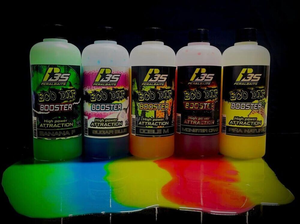 Dip Eco Booster Peralbaits Melocotón Piña 500 ml - Tienda Carpfishing