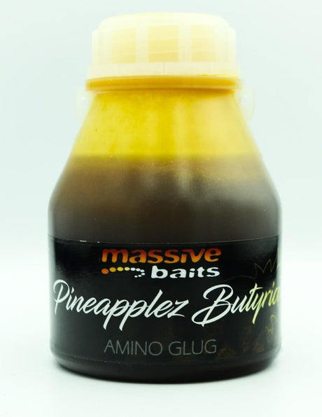 Dip Massive Baits Amino Glugs Pineapple Butyricco 250 ml - Tienda Carpfishing