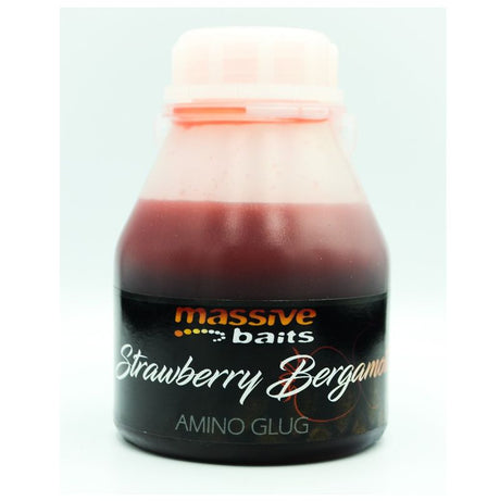 Dip Massive Baits Strawberry Bergamotta 250 ml - Tienda Carpfishing