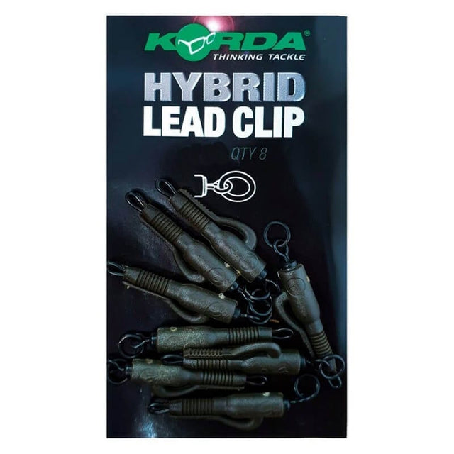 Hybrid Lead Clip verde Korda - Tienda Carpfishing