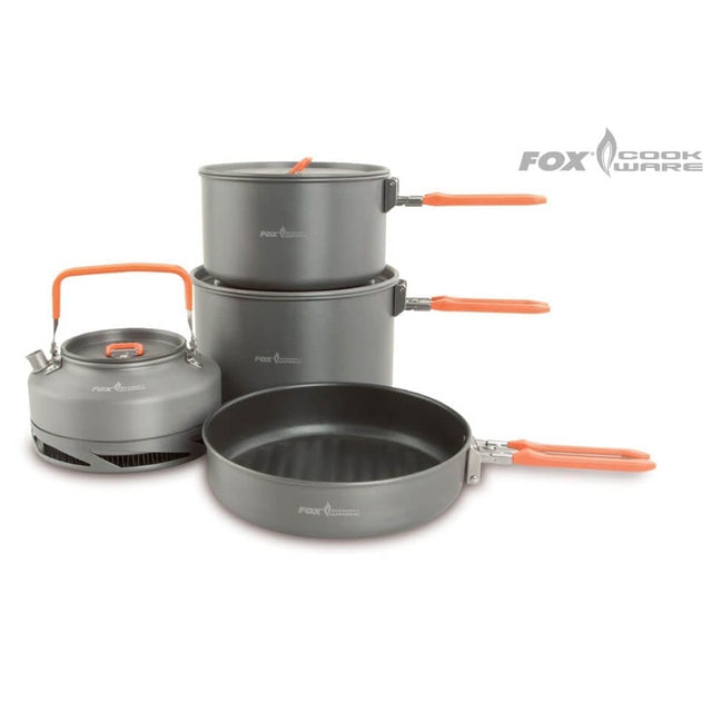 Juego de utensilios de cocina Fox L - Tienda Carpfishing