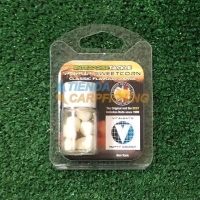Maiz Enterprise Vitalbaits Nutty Crunch Blanco - Tienda Carpfishing