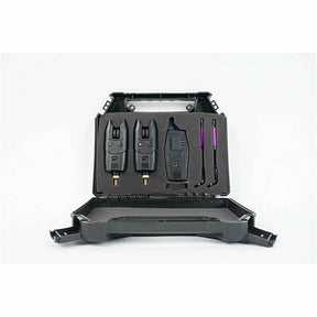 Maletín de alarmas 2+1 Korum KBI - R 2 + 2 tensores - Tienda Carpfishing