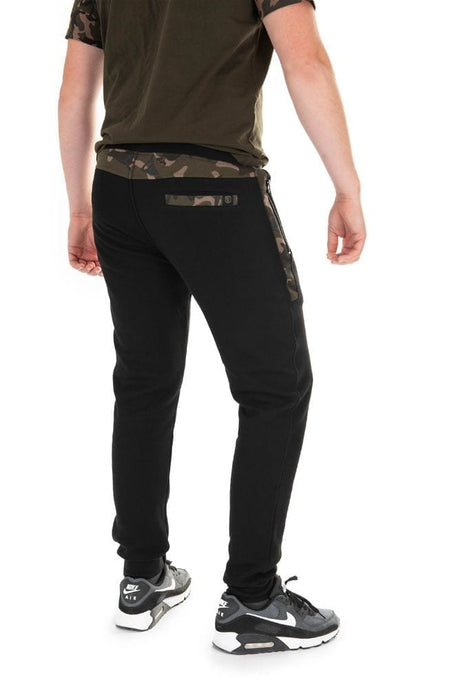 Pantalón Fox negros/camo Talla XXL - Tienda Carpfishing