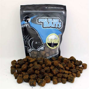 Pellets Pro Elite Baits Liver 14 - 20 mm - Tienda Carpfishing