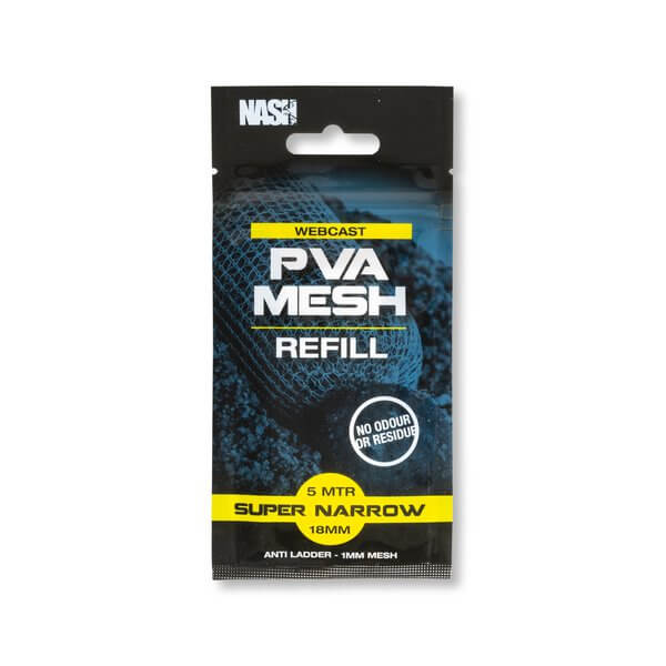 Recambio de Malla 18 mm PVA Nash Super Narrow - Tienda Carpfishing