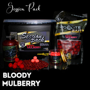 Session Pack Pro Elite Baits Gold Bloody Mulberry - Tienda Carpfishing