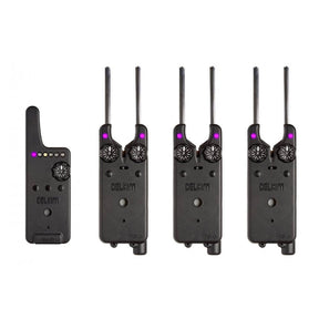 Set de alarmas 3+1 Delkim Digital Txi - D Morado - Tienda Carpfishing