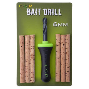 Taladro 6 mm + 6 barras de corcho ESP - Tienda Carpfishing