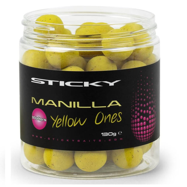 Wafters Sticky Manilla Amarillo 16 mm - Tienda Carpfishing